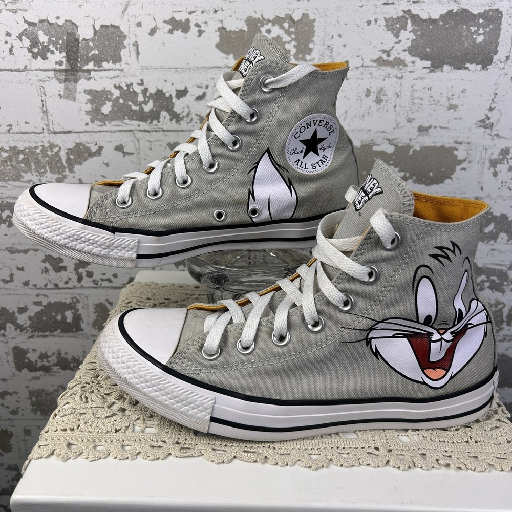 Converse Looney Tunes x Chuck Taylor All Star High Tops Bugs Bunny Men 6 Women 8